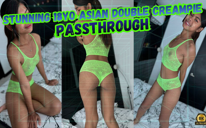 AsianSexVR passtrough: शानदार 18 साल की एशियाई चूत में दोहरी वीर्य पासथ्रू में