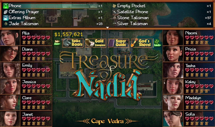 LewdArcade: สมบัติของ Nadia ตูดเรียกการเล่นเกมเย็ด [ตอน 01] เกมโป๊เปลือย [18+] เกมโป๊