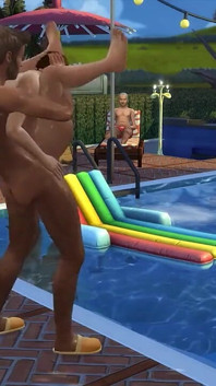 Twink perdido fue follado y compartido entre papás mayores ricos