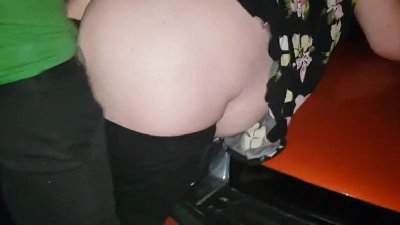 Real homemade BBW BBC porn: Sucking BBC Outdoor Pounding My Ass