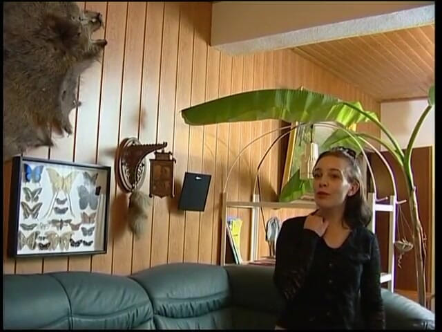 Lucky Cooch: Brunette chick gets her pussy fisted and slammed