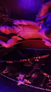Leather Sling Obedience Mason Cross's Hardcore Dungeon Less