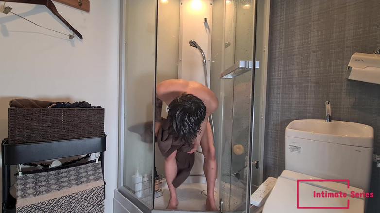 Intimate Series: Schattige Japanse man erotische massage