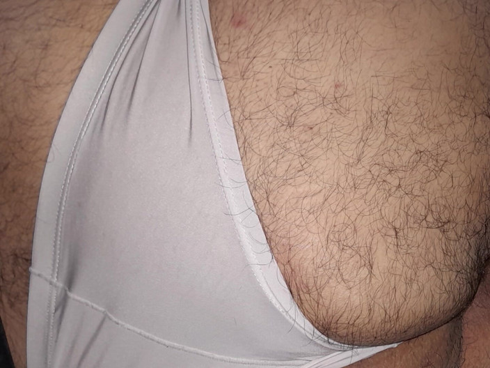 Sexy man underwear: Boşalana kadar arabamda eğleniyorum