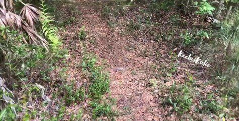 kactus kutie: Yürüyüşçü teşhir ediyor ve mastürbasyon yapıyor riskli