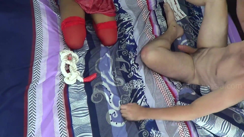 Bangkok Babes: Ekskluzywna indonezyjska amatorska opalenizna rucha się w Cosplay, 3 pozycje kamer,...