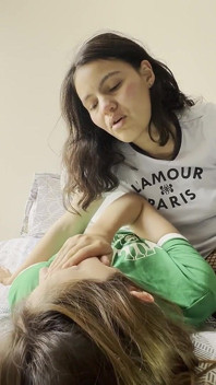 Ik word de onderdanige lesbienne van mijn slaaf
