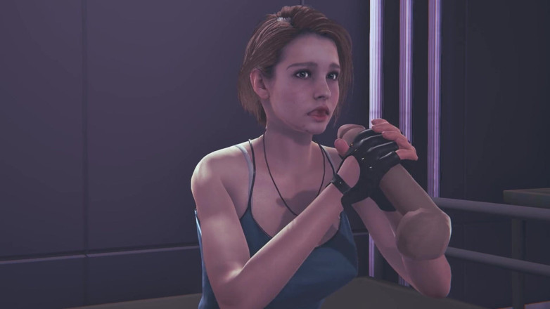 Waifu club 3D: Jill Valentine ti honí výstřik na obličej