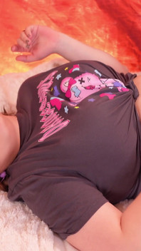 Play with Your Belly Until Bellygasm Following Rough Guide