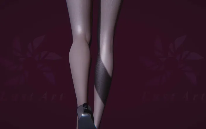 Lust art 3D: Cute Catherine Catwalk