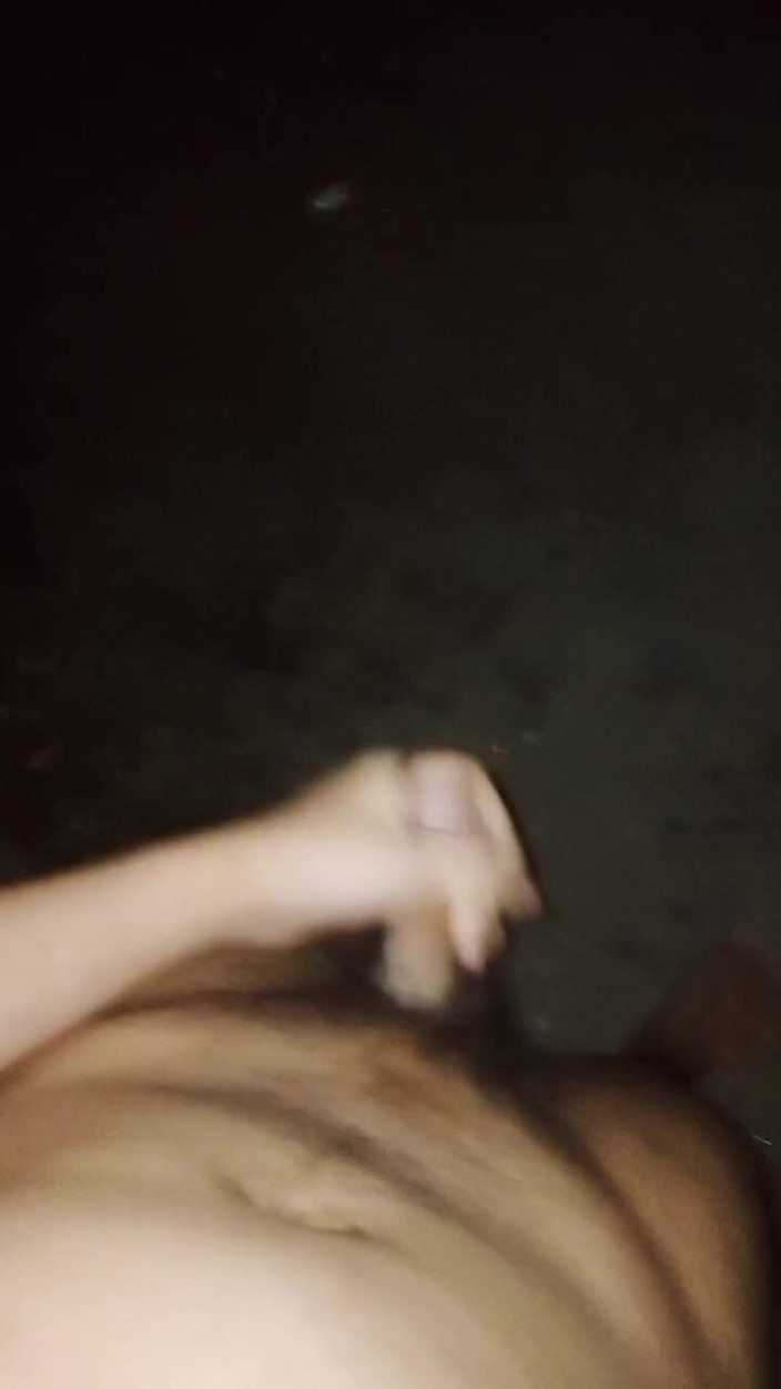 KrakenTwink: Waiting for Stepdad in the Dark. Cuming on the Street!