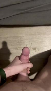 Big Cumshot with Heavy Breathing