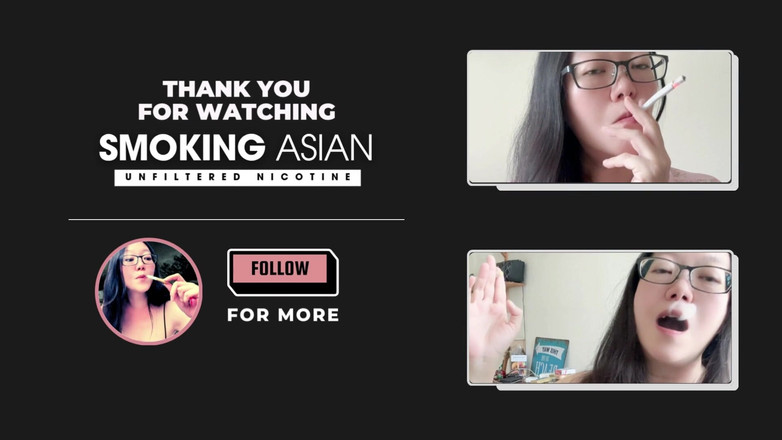 Smoking Asian: Gerçek sigara içen Asyalı orta yaşlı seksi kadın iç çamaşırı | Kirli...
