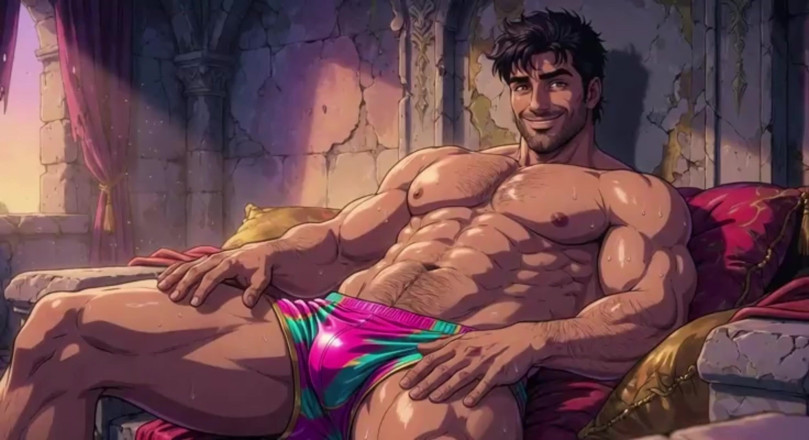 Erotic Man: エロティックオーディオとハンクアニメーション