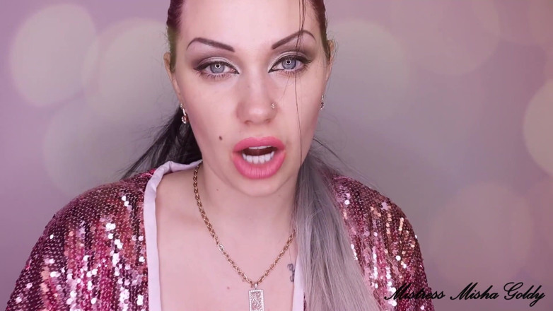 Goddess Misha Goldy: Woman Without Lipstick Will Not Make You Hard! You Are...