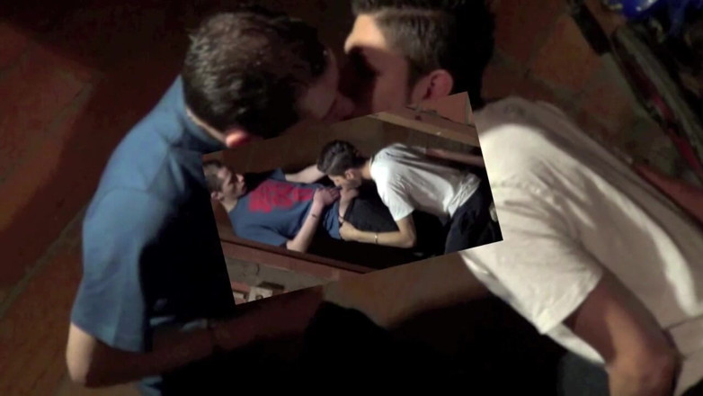 Crunch Boy: Zwei französische twinks werden in einem dezenten keller gefickt