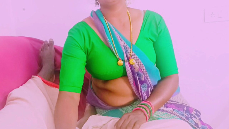 Telugu honey lips: Pembantu rumah India dengan pemilik rumah berkongkek tegar
