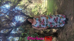 Riderqueen BBW Step Mom Latina Ebony: Riderqueen một mình, ngoài trời, video người hâm mộ