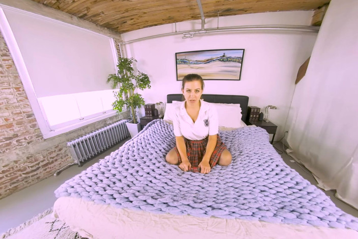 StockingsVR: Colleg - Innocent College Grad Tindra Begs for Help - Wants to...