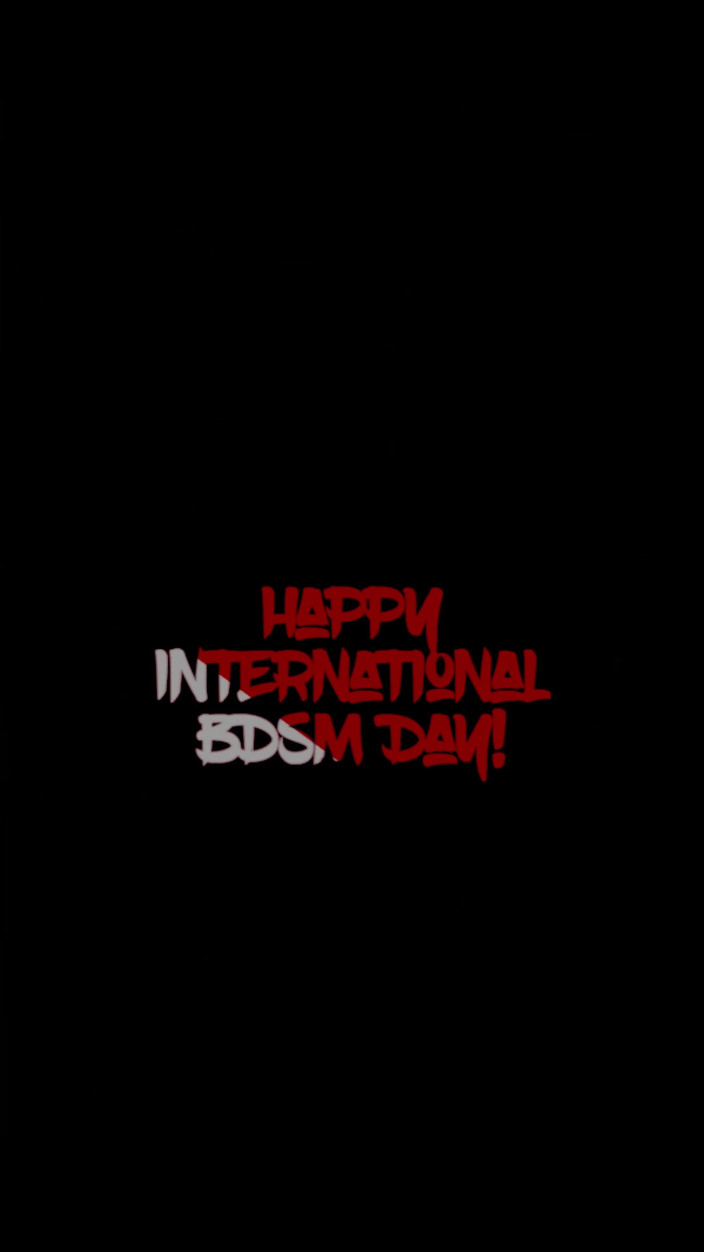 Runmatildarun: Feliz Dia Internacional Do BDSM!