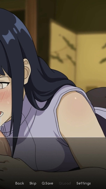Hinata's Little Pussy Gets Creampied - Naruto: Kunoichi Trainer - Naruto Anime Hentai Porn Game