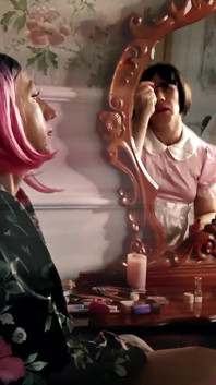 Lady Angela Teaching Sissy How to Do Make up -tutorial