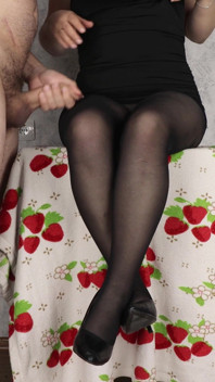 Vyvrcholení na kundičku. Sexy a sladké sperma