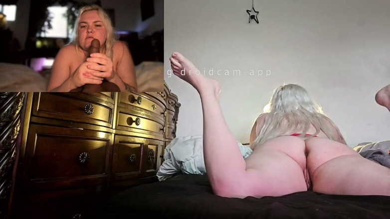 Missi Rae: Sudut pandangan pertama mengusik blonde tebal dengan perlahan