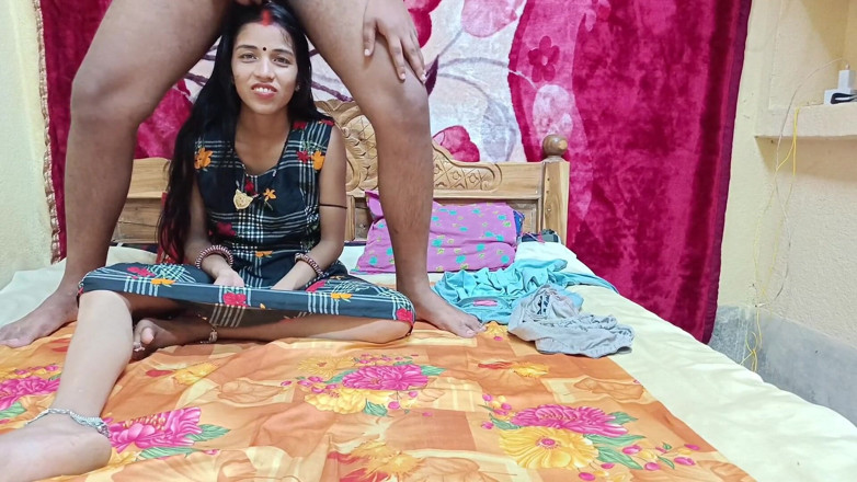 Kumari sushma: First Time Priya Bhabhi Blowjob Sex with Face Reveal