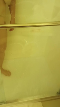 Hotwife Taking Hotel Shower