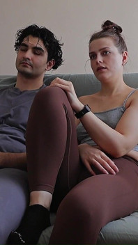 Remote Control Fight with Stepsister Leads to Dry Humping: Cum on Big Ass