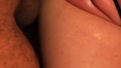 Furry Busty MILF Sucks Cock Gets Pumped Pussy Fucked and Swallows Huge Cumshot Load