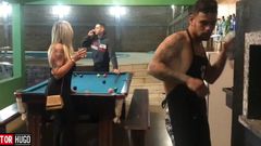 VictorHugo: Fucking the Hot Tattooed Old Woman After the Barbecue