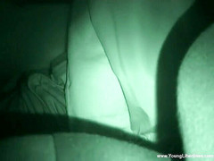 Young Libertines: Sex-in-a-auto nachtsicht