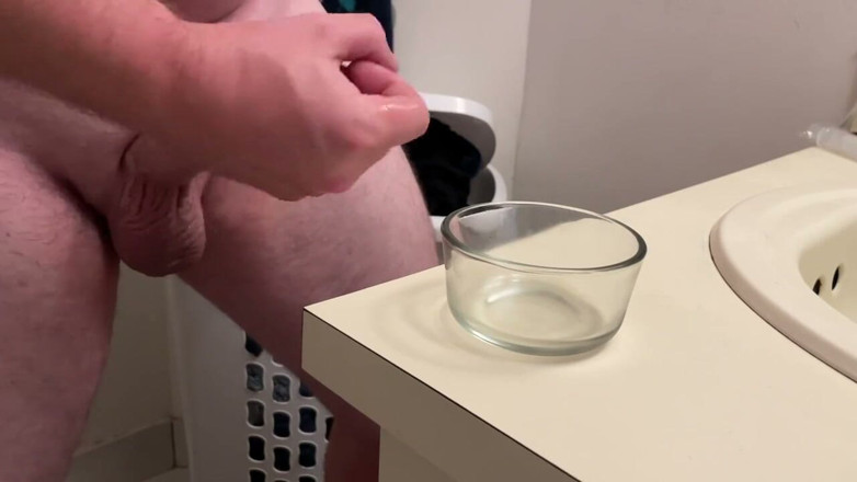 Sam B5: Wow! Sam wichst und schießt einen riesigen cumshot!