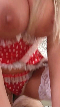 Neighbor Fucks Horny Big Tit MILFs in Hairy Pussy in Threesome