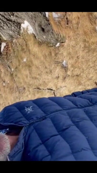 Guy Pissing While Skiing. Did You Get Outside?