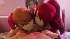 Velvixian 3D: Persona 3 FFFM čtveřice