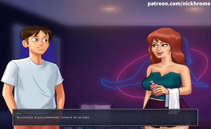 Cartoon Universal: Saga letnia część 82 - sexshop przygodowy pt2 blowjob (hiszpański sub)