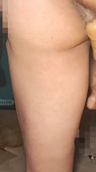 Masturberen met een dildo