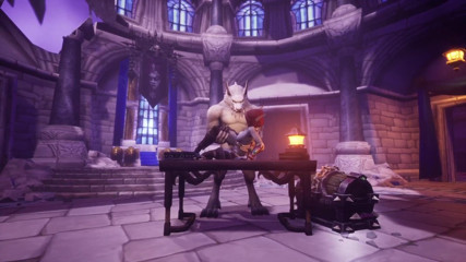 Wraith ward: Werewolf takes night elf from behind