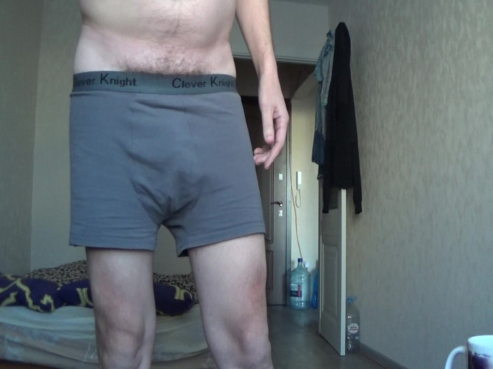 Vano99: Eu me toco, púbis peludos pau grande