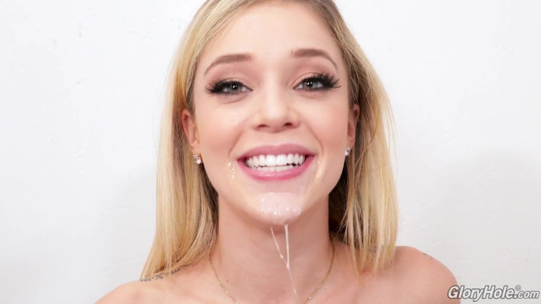 Gloryhole: Kali Roses sneaks into the gloryhole and fucks BBC