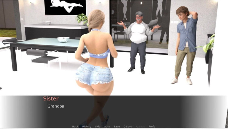 XXX Games Bunk: Grandpa's Visit - Gameplay -roleplay - Visiting Home