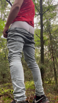 Outside Jerking Gay Crossing