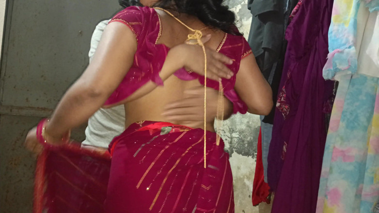 Pinkyrani2333: Pinky Bhabhi byla ošukaná v sárí a halenku celou noc