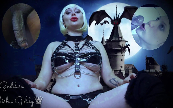 Goddess Misha Goldy: Mengembangkan ketagihan awak kepada besar! Anda ketagih menghisap besar! (Versi Hallowen)