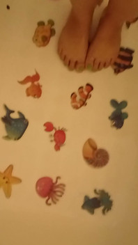 Stepping on My Fishies