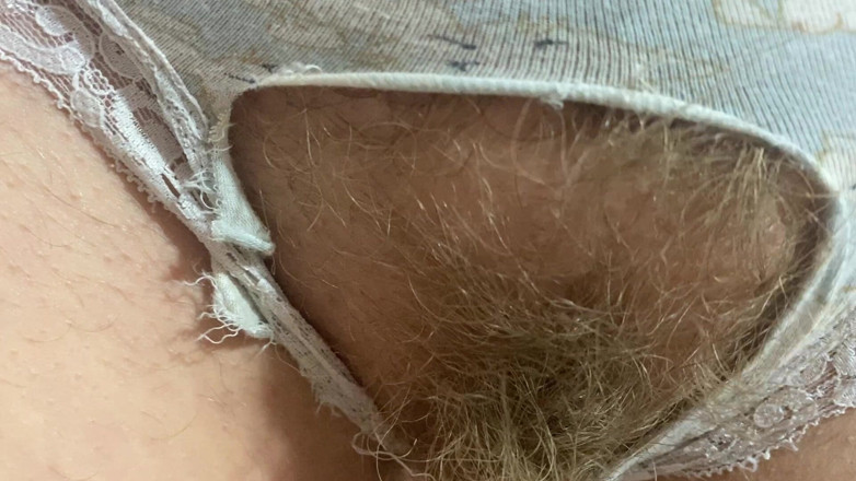 Hairy couple: He Ripped off My Panties and Fucked My Hairy Pussy