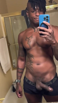 Big Black Dick Swinging